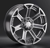 Литой диск LS Wheels LS1293 9x20 6x139.7 ET 25 Dia 100.1 (серый темный глянцевый полностью полированнный)