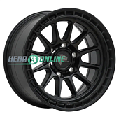 Литой диск PDW Rebel 5451 8.5x17 6x139.7 ET 0 Dia 110.1 (черный матовый)