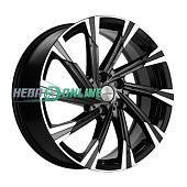 Литой диск Khomen KHW1901 7.5x19 5x108 ET 46 Dia 63.4 (black)