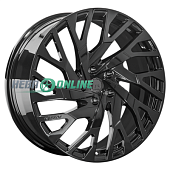 Литой диск LS Forged LS FG49 9x22 5x120 ET 43 Dia 72.6 (черный глянцевый)
