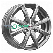 Литой диск iFree Бланш 6x15 4x100 ET 40 Dia 67.1 (серебристый тёмный)