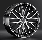 Литой диск Replay BYD4 8x19 5x120 ET 50 Dia 64.1 (чёрный глянцевый с полированной лицевой частью)