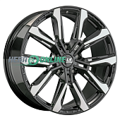 Литой диск LS Forged LS FG34 8.5x21 5x150 ET 54 Dia 110.1 (серебристый матовый с полированной лицевой частью)