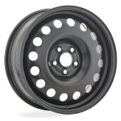 Штампованный диск Trebl R-1675 6x16 5x100 ET 35 Dia 57.1 (черный глянцевый)
