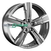 Литой диск Replay FD171 7.5x17 5x108 ET 47 Dia 60.1 (серый темный глянцевый полностью полированнный)