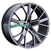 Литой диск Replay LR61 10x22 5x120 ET 49 Dia 72.6 (серебристый матовый с полированной лицевой частью)