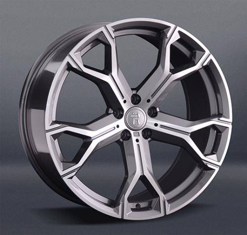 Replay B135 9.5x22 5x112 ET 37 Dia 66.6 (серебристый матовый с полированной лицевой частью)