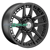 Литой диск LS Wheels LS1357 9x18 6x139.7 ET 20 Dia 106.1 (черный матовый)