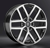 Литой диск Replay CL67 9x22 6x139.7 ET 28 Dia 78.1 (чёрный глянцевый с полированной лицевой частью)