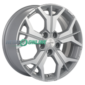 Литой диск Khomen KHW1715 7x17 5x114.3 ET 50 Dia 67.1 (f-silver)
