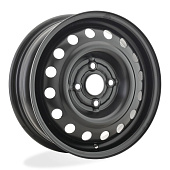 Штампованный диск Trebl 6205T 5.5x14 4x100 ET 40 Dia 54.1 (черный глянцевый)