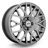 Литой диск X Trike X-125 6.5x16 4x100 ET 36 Dia 67.1 (серебристый темный)