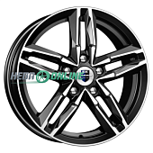 Литой диск КиК Sayan 6x16 5x105 ET 39 Dia 56.6 (Алмаз черный)
