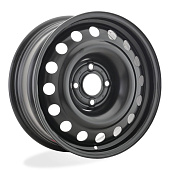Штампованный диск Trebl 7860 6.5x16 4x108 ET 26 Dia 65.1 (черный глянцевый)