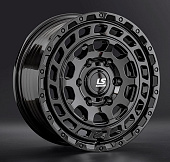 Литой диск LS FlowForming RC89 7x16 6x139.7 ET 38 Dia 67.1 (черный глянцевый)