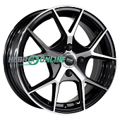 Литой диск Megami MGM-18 7.5x18 5x110 ET 46 Dia 63.3 (серый темный глянцевый полностью полированнный)