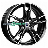 Литой диск КиК Солар (КС875) 7x17 5x114.3 ET 39 Dia 60.1 (серебристый глянцевый)