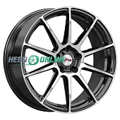 Литой диск iFree Винзор 7x18 5x114.3 ET 33 Dia 67.1 (черный с полированной лицевой частью)