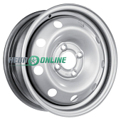 Штампованный диск Magnetto 14000 5.5x14 4x100 ET 43 Dia 60.1 (черный глянцевый)