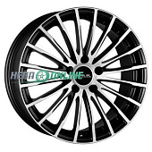 Литой диск Mak Starlight 8.5x19 5x112 ET 45 Dia 66.6 (чёрный матовый с полированной лицевой частью)