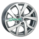 Литой диск Replay MI57 7x18 5x114.3 ET 38 Dia 67.1 (чёрный глянцевый с полированной лицевой частью)