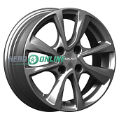 Литой диск Скад Ницца 5.5x14 4x98 ET 35 Dia 58.6 (черный матовый)