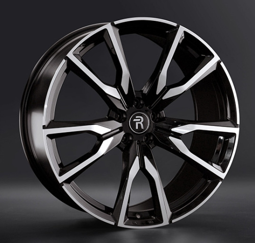 Replay B306 9.5x22 5x112 ET 32 Dia 66.6 (серебристый матовый с полированной лицевой частью)