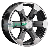 Литой диск Replay TY69 7.5x18 6x139.7 ET 25 Dia 106.1 (серебристый матовый темный)