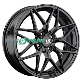 Литой диск LS FlowForming RC85 6x16 4x100 ET 40 Dia 60.1 (черный глянцевый)