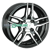 Литой диск LS Wheels LS569 7x16 5x114.3 ET 43 Dia 73.1 (bkf)