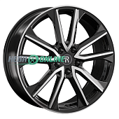 Литой диск Replay CHR45 7.5x19 5x108 ET 36 Dia 65.1 (чёрный глянцевый с полированной лицевой частью)