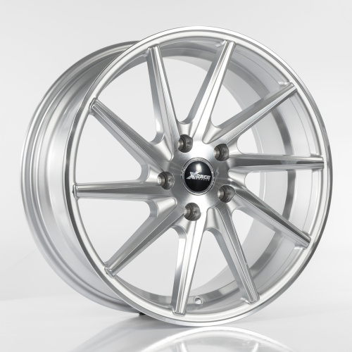 X-Race H-03 7x16 5x112 ET 30 Dia 66.6 (серебристый полированный)