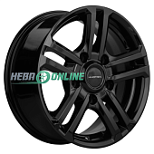 Литой диск Khomen KHW1602 6.5x16 5x139.7 ET 40 Dia 98.5 (черный глянцевый)