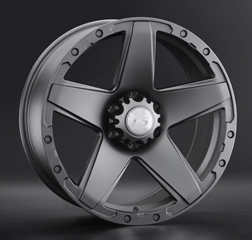LS Wheels LS1284 8x16 5x150 ET 2 Dia 110.1 (черный)