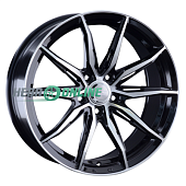 Литой диск LS Wheels LS1055 8x18 5x114.3 ET 45 Dia 67.1 (серый темный глянцевый полностью полированнный)
