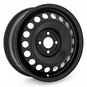 Штампованный диск Trebl 64A50C 6x15 4x100 ET 50 Dia 60.1 (черный глянцевый)