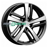 Литой диск Скад Сеул 6.5x17 5x114.3 ET 35 Dia 67.1 (серебристый)