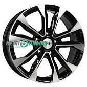 Литой диск RST R2107 8.5x21 5x150 ET 54 Dia 110.1 (черный с полировкой)