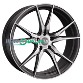 Литой диск LS FlowForming RC04 9x20 5x112 ET 45 Dia 66.6 (серебристый матовый с полированной лицевой частью)