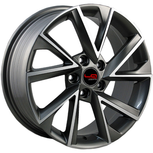 LegeArtis Concept SK525 7x17 5x112 ET 38 Dia 57.1 (чёрный глянцевый с полированной лицевой частью)