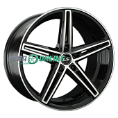 Литой диск LS Wheels LS749 8.5x19 5x120 ET 25 Dia 74.1 (bkf)