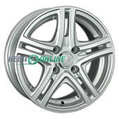 Литой диск LS Wheels LS570 6.5x15 5x100 ET 38 Dia 73.1 (серебристый полированный)