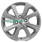 Литой диск Khomen KHW1501 6x15 4x100 ET 40 Dia 60.1 (f-silver)