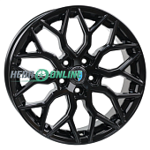 Литой диск Venti 1719 7x17 5x108 ET 33 Dia 65.1 (черный глянцевый)