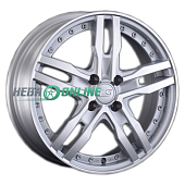 Литой диск LS Wheels LS356 6x16 4x100 ET 50 Dia 60.1 (серебристый полированный)