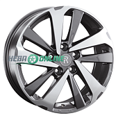 Литой диск Replay HND305 7x17 5x114.3 ET 51 Dia 67.1 (серый темный глянцевый полностью полированнный)