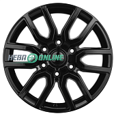 Литой диск Khomen KHW1723 8x17 6x139.7 ET 36 Dia 100.1 (черный с полировкой)
