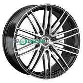 Литой диск LS FlowForming RC75 8.5x20 5x120 ET 40 Dia 72.6 (черный глянцевый)