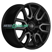 Литой диск Khomen KHW1723 8x17 6x139.7 ET 25 Dia 106.1 (серый)