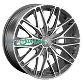 Литой диск Replay V118 9x20 5x108 ET 38.5 Dia 63.3 (чёрный глянцевый с полированной лицевой частью)